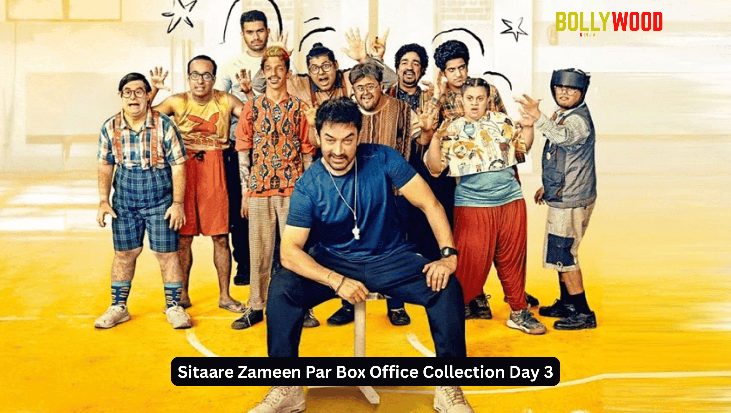 Sitaare Zameen Par Box Office Collection Day 3 (Sunday) - Sacnilk